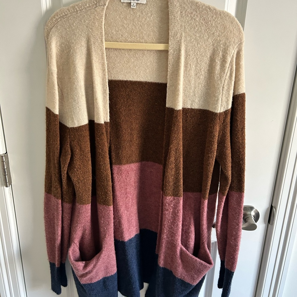 Madewell ‘Kent’ Striped Cardigan